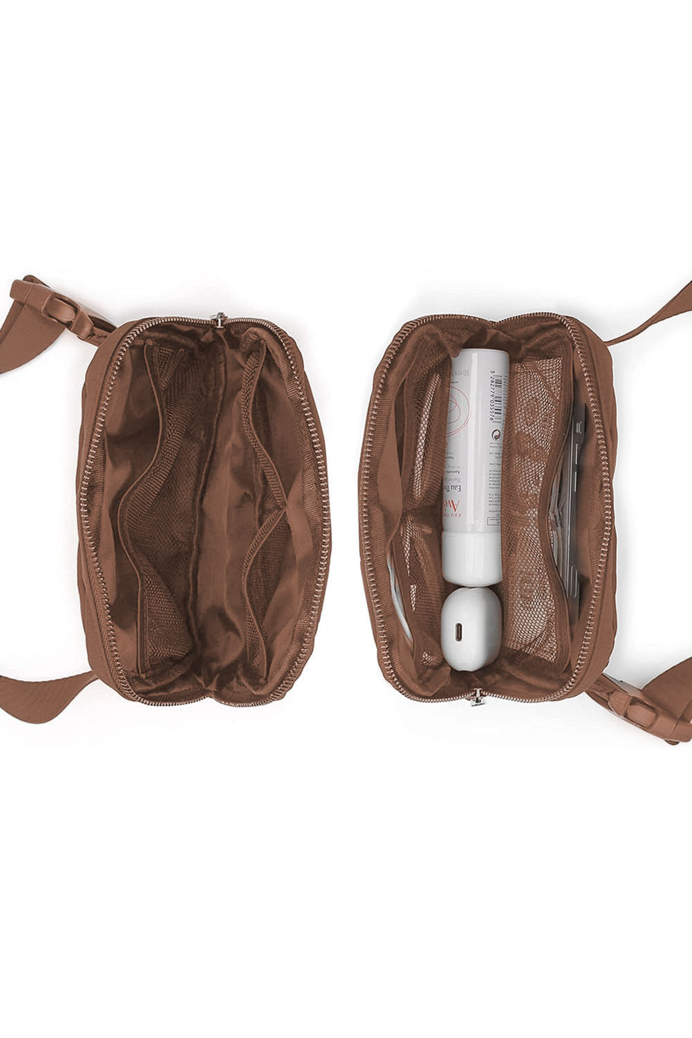 Waterproof Zipped Crossbody Bag 20*5*14cm