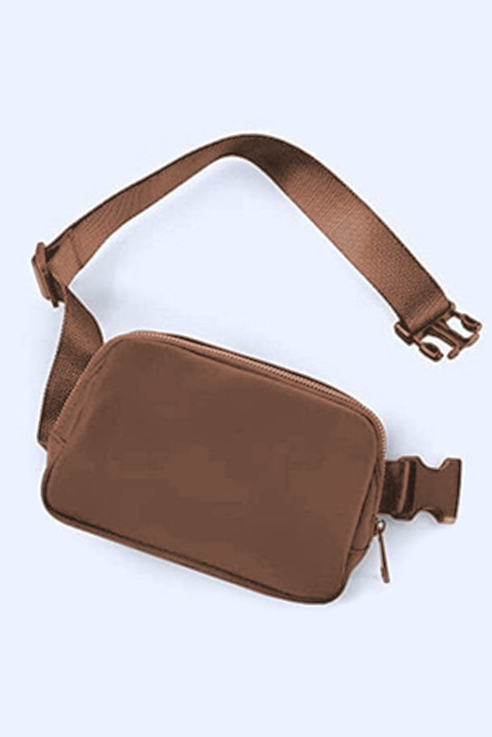 Waterproof Zipped Crossbody Bag 20*5*14cm